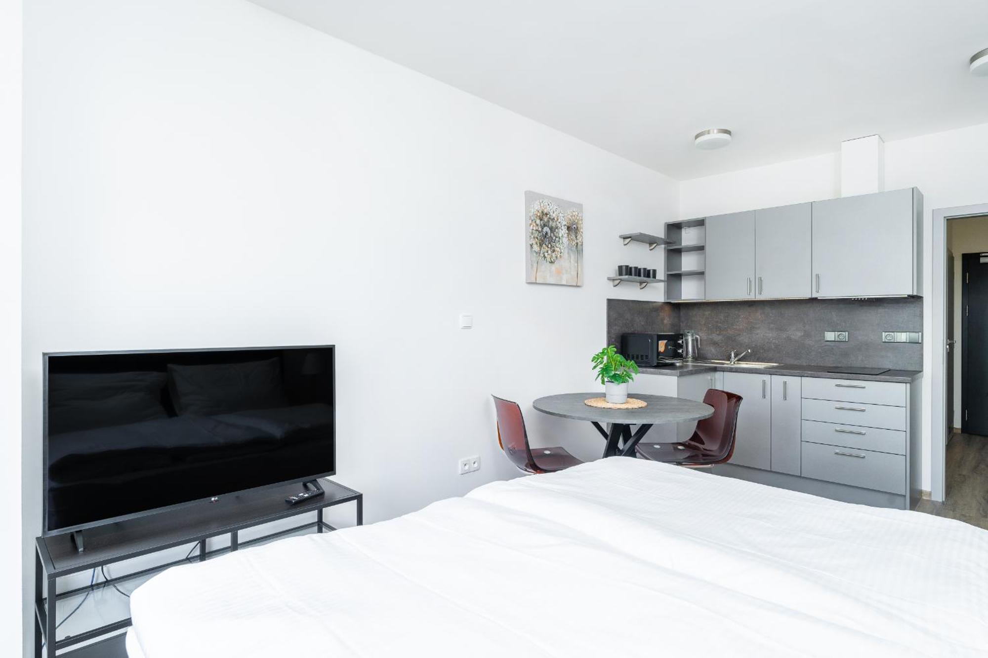 Apartman V Podebradech ปอดเยบราดิ ภายนอก รูปภาพ